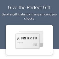 Except as required by law, gcs cannot be transferred for value or. Bam Bam S Bbq Now You Can Purchase Bam Bams Bbq Gift Facebook