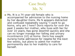 Resident Directed Care and Culture Change in Nursing Homes   ppt    
