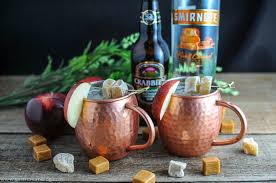 This caramel recipe starts out like all the others: Caramel Apple Mule Best Moscow Mule Recipe Gastronom Cocktails