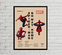 Spiderman Poster Spider Man Print Mid