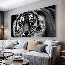 tiger wall art canvas painting