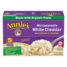 white cheddar microwavable organic
