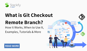 git checkout remote branch code