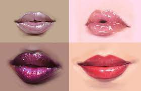 how to draw lips every angle know the