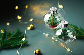 diy clear christmas ornaments
