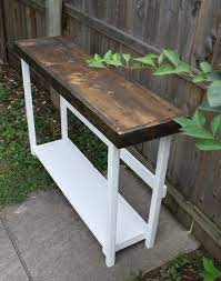 Rustic Console Table Sofa Accent