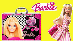 barbie makeup box for kids unboxing