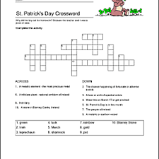 Patrick's day crossword puzzle and word search this crossword puzzle and word search would be a great classroom activity during the month of march, in celebration of st. St Patrick S Day Wordsearch Printables