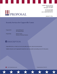 Security Guard Services Sample Proposal 5 Steps