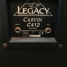carvin legacy c412 240 watt guitar