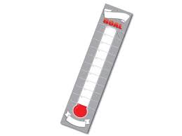 Dry Erase Goal Setting Fundraising Thermometer Grey Goal Chart Temperature Poster For Office Classroom Or Kids