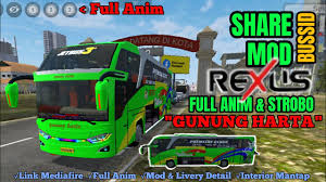 We would like to show you a description here but the site won't allow us. Share Mod Bussid Terbaru Rexus Full Anim Dan Strobo Livery Gunung Harta Bus Simulator Indonesia Youtube