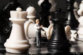 Learning the rules of chess game will of course lead to the better enjoyment of any chess game. Chessman And Chess King Fall On Game Board Playing Chess With Stock Photo Picture And Royalty Free Image Image 100554146