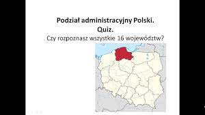 Podział administracyjny Polski. Quiz. #721. - YouTube