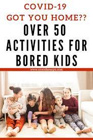 52 fun activities for bored siblings