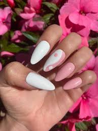 pink nail art designs