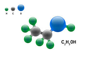 chemistry model molecule ethanol c2h5oh