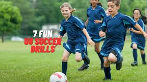 7 fun u8 soccer drills for kids with