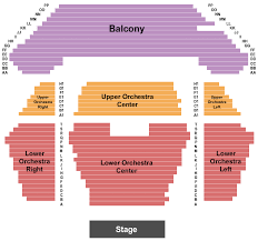 The Schaefer Center For The Performing Arts Seating Chart