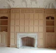 Tudor Arch Fireplace Mantel Surrounded
