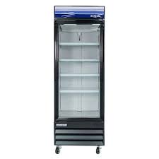 Single Swing Glass Door Refrigerator