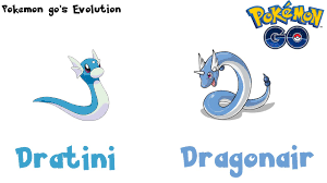 Pokemon Gos Evolution Dratini Evolves Into Dragonair