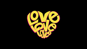 love word wallpaper 4k love heart