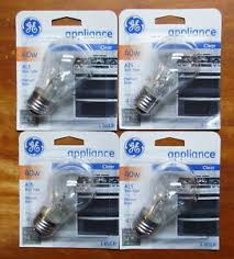 4 Pk Ge 40 Watt Appliance Light Bulb Oven Refrigerator Lava Lamp Medium Base A15 274219388048 Ebay