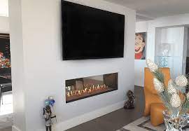 Linear Fireplace Encino Fireplace