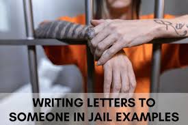 writing a letter to someone in jail