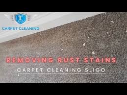 carpet cleaning sligo removing rust