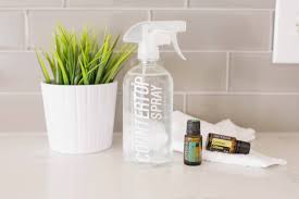 homemade countertop cleansing spray