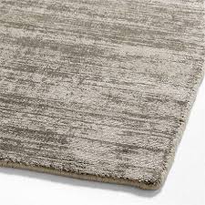 laval viscose solid taupe area rug 6 x9