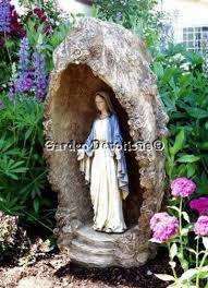 Virgin Mary Statue Garden