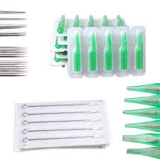 Mix Size Sterile Disposable Tattoo Needles Round Liner Shader Magnum Tattoo Nozzle Tips Tattoo Needle Size Chart Type Of Needles From Lunchtattoo