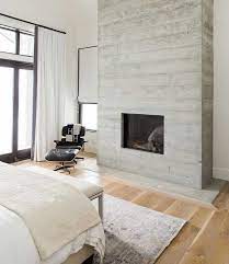 Concrete Fireplace Inspiration And Our