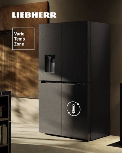 ❄️ Kühlen oder lieber Gefrieren? Warum nicht beides. Mit der VarioTempZone in den French-Door-Kombinationen von Liebherr entscheidet ihr, was ihr gerade braucht. Die Temperatur lässt sich dort von Gefrieren bis Kühlen gradgenau