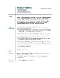 Resume Examples For College Students   Cv Resume Ideas for Resume Samples  For College Student