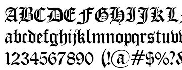 old english gothic font free