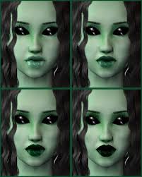 mod the sims four alien makeup sets