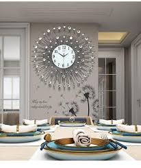New Luxury Wall Clock Art Watch Big