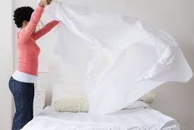 how to remove blood stains from sheets