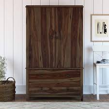 55l x 23.5d x 74.5h give your cramped closet some wiggle room . Bozeman Solid Wood Rustic Armoire Wardrobe Closet Contemporary Bedroom San Francisco By Sierra Living Concepts Houzz