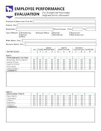 Employee Self Review Template In Performance Evaluation