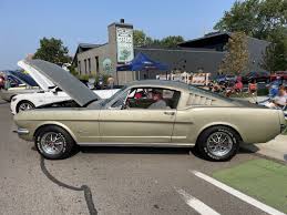 mustang alley a 66 fastback shines