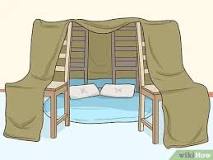 How do I camp in my bedroom?