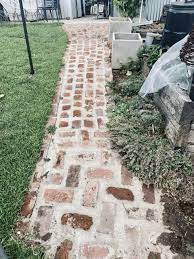 how to make a diy cobblestone path