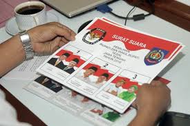 Sebuah tanda (coblosan/centang) pada surat suara adalah sebuah pernyataan implisit dari identitas sosial seseorang. Pilkada Kota Bekasi 2018 Surat Suara Rusak 2 500 Lembar