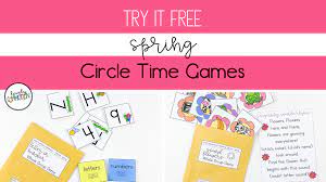 quick and easy pre circle time games