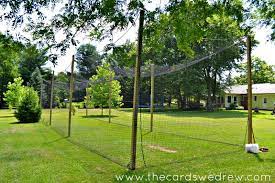 how to build a diy batting cage easy